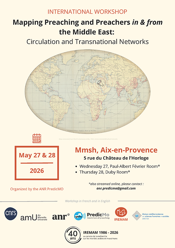 Affiche réalisée par Heidi Thieffry (stagiaire au sein de l'ANR PredicMO)