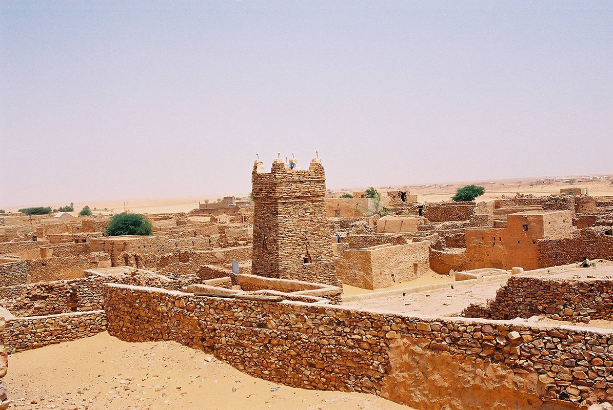 Photo : Chinguetti, Mauritanie @ Wikipédia