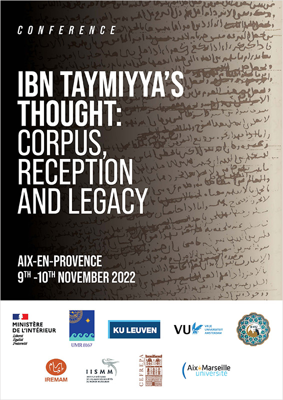 INTERNATIONAL CONFERENCE IBN TAYMIYYA'S THOUGHT