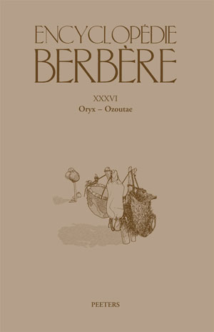 Encyclopédie berbère XXXV et XXXVI