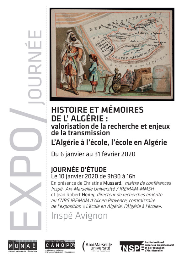 Journée d’études Histoire et mémoires de l’Algérie