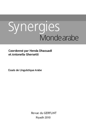 Synergies - Monde arabe